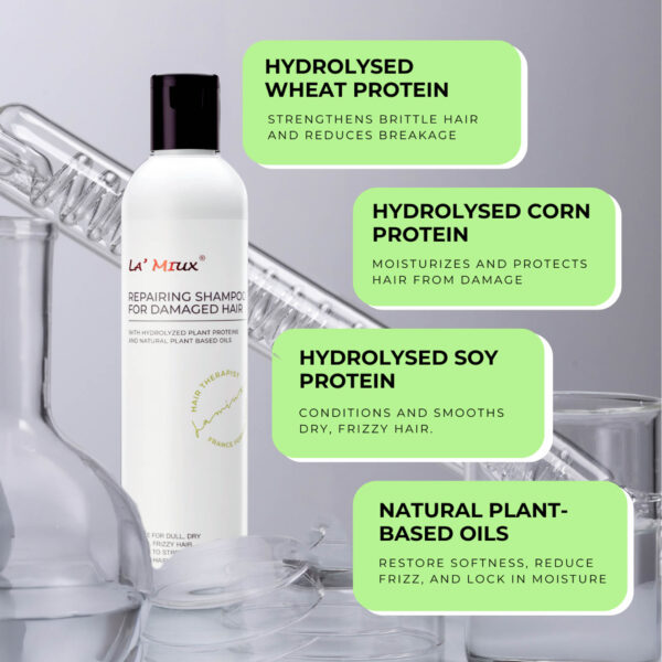 Repairing Shampoo for Damaged Hair Ingredients